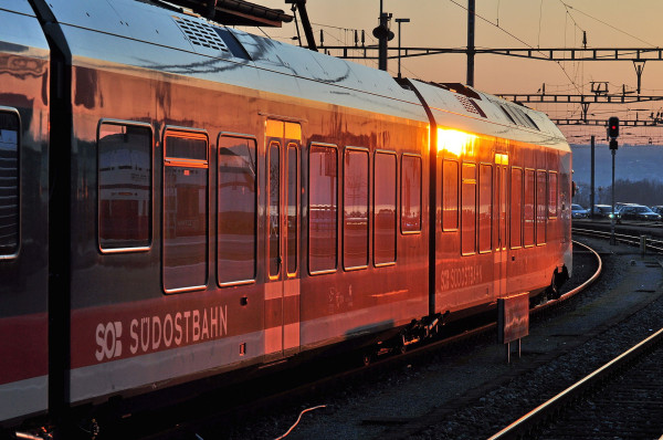 Bahnhof Rapperswil SOB Seedamm Gleis 4 2011 03 21 18 25 40